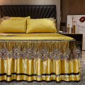 100% polyester wholesale home bed skirts